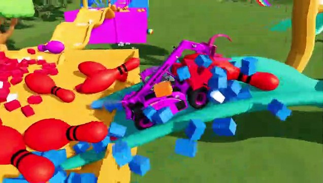 Farming Simulator 22 042 - COLORED NEW HOLLAND TELEHANDER DEATH RUN