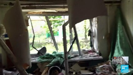 Ucrania: la carrera por ponerse a salvo de las bombas rusas en una ciudad asediada