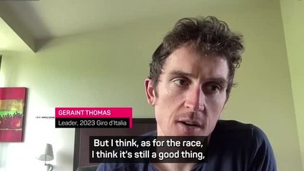 'Not the way' Giro leader Thomas wanted the pink jersey