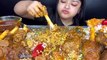 Mukbang 5kg Mutton Spicy Indian Curry, Lots of Briyani Rice