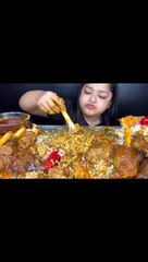 Mukbang 5kg Mutton Spicy Indian Curry, Lots of Briyani Rice