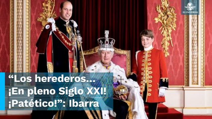 Responde embajador británico a Epigmenio Ibarra por críticas a la coronación del rey Carlos III