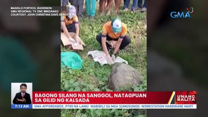 Bagong silang na sanggol, natagpuan sa gilid ng kalsada | UB