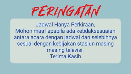 JADWAL ACARA SCTV || SELASA 16 MEI 2023