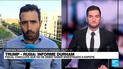 Informe desde Washington: fiscal de EE. UU. concluye que no se debió investigar a Donald Trump