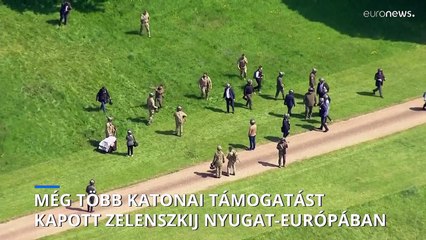 Több katonai és politikai támogatással tért haza az ukrán elnök