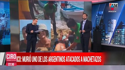 Asesinan a machetazos a joven argentino en lagunas de Oaxaca