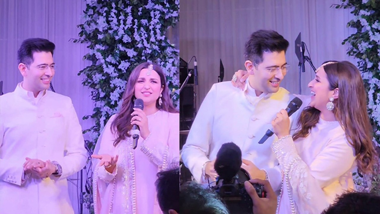 Parineeti Chopra Raghav Chadha Engagement Funny Inside Video, Media को Thank You...। Boldsky