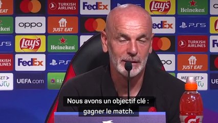 Pioli : "On peut se qualifier pour la finale"