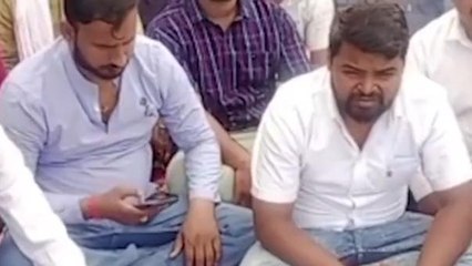 रीवा: पहलवान बेटियों के समर्थन में उतरे युवा कांग्रेस, किया गया धरना प्रदर्शन