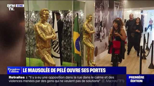 Le mausolée du roi Pelé ouvre ses portes au Brésil, cinq mois après sa mort