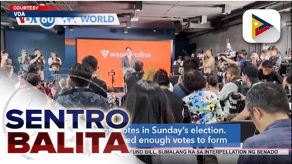 Nanalong Move Forward Party Leader ng Thailand, nakipagkasundo sa pagbuo ng coalition