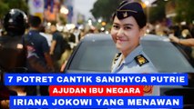 7 Potret Cantik Sandhyca Putrie, Ajudan Ibu Negara Iriana Jokowi yang Menawan