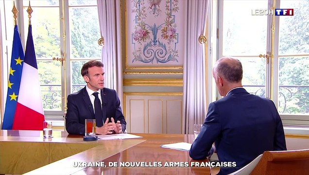 Extrait de l'interview d'Emmanuel Macron dans le 20 Heures de TF1