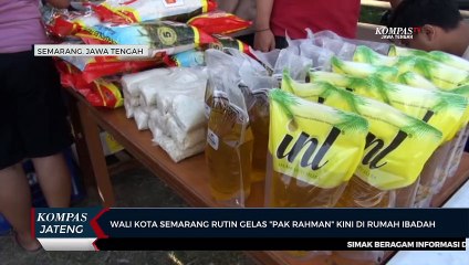 Wali Kota Semarang Rutin Gelar Pak Rahman Kini di Rumah Ibadah