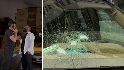 Eyüpsultan'da seçim şarkısı çalan araca saldırı iddiası