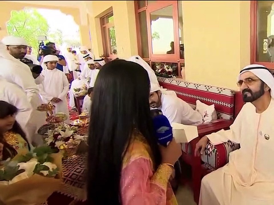 Dubai Crown Prince Sheikh Hamdan Fazza King Sheikh Mohammed Visit Friends Place