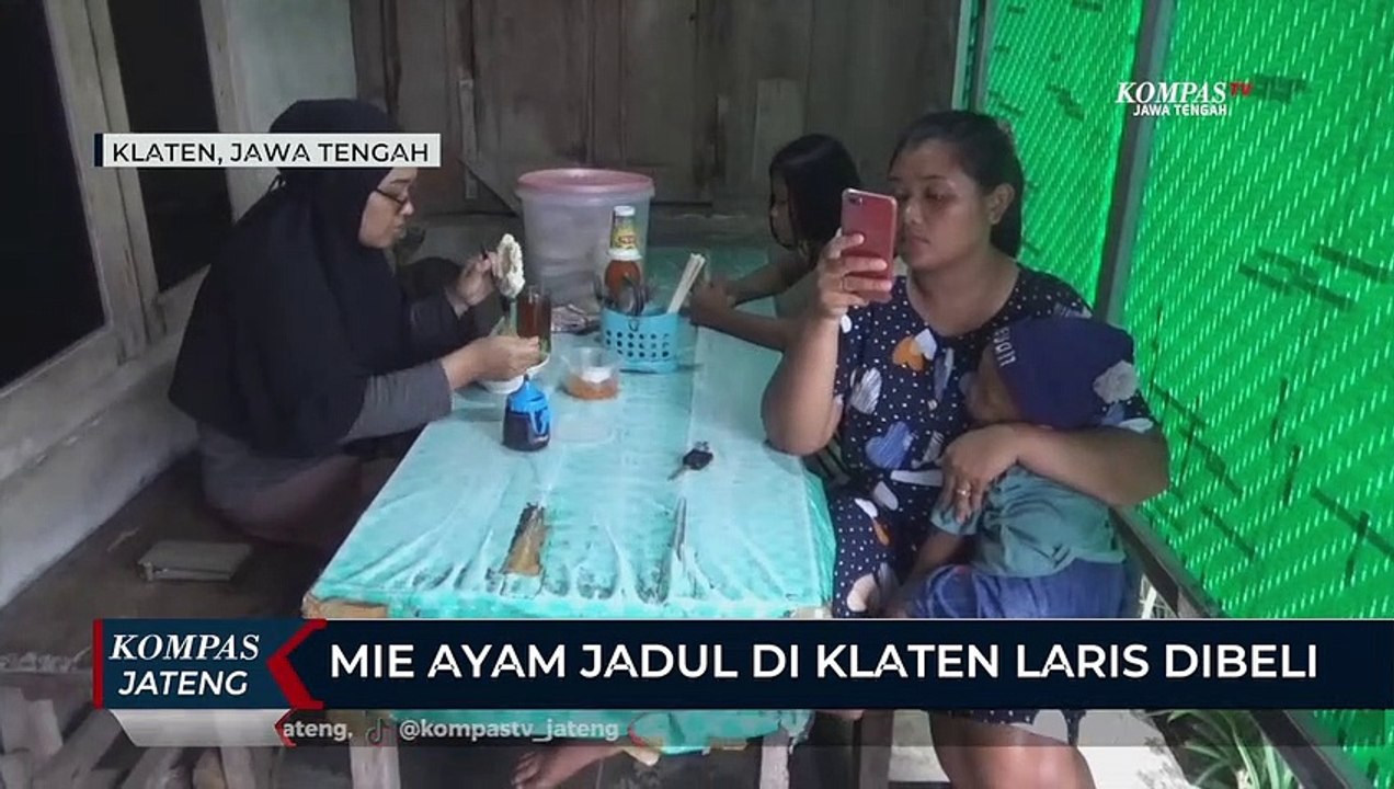 Mi Ayam Jadul di Klaten Laris Dibeli