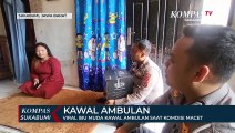 Viral Ibu Muda Kawal Ambulan Saat Komdisi Macet