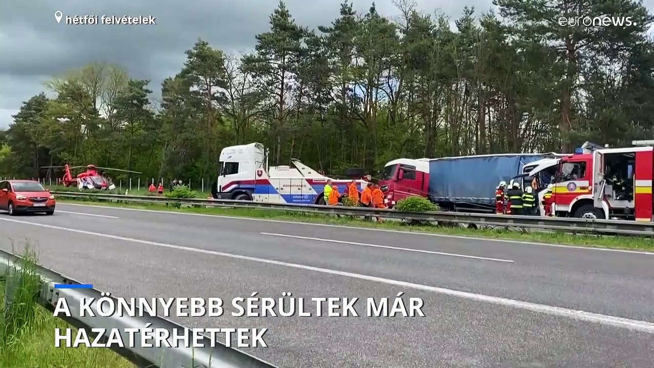 Elaludhatott a magyar busz sofőrje Szlovákiában...