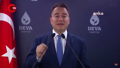 #CANLI| Ali Babacan'dan flaş ikinci tur açıklaması: İnanın gördüğümüz tablo...