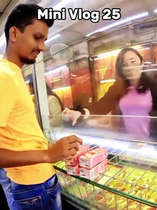 Mini Vlog 25  I bought gold for my elder sister  My First Gift Sister #minivlog #shorts #gold