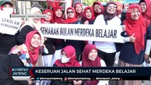 Keseruan Jalan Sehat Merdeka Belajar