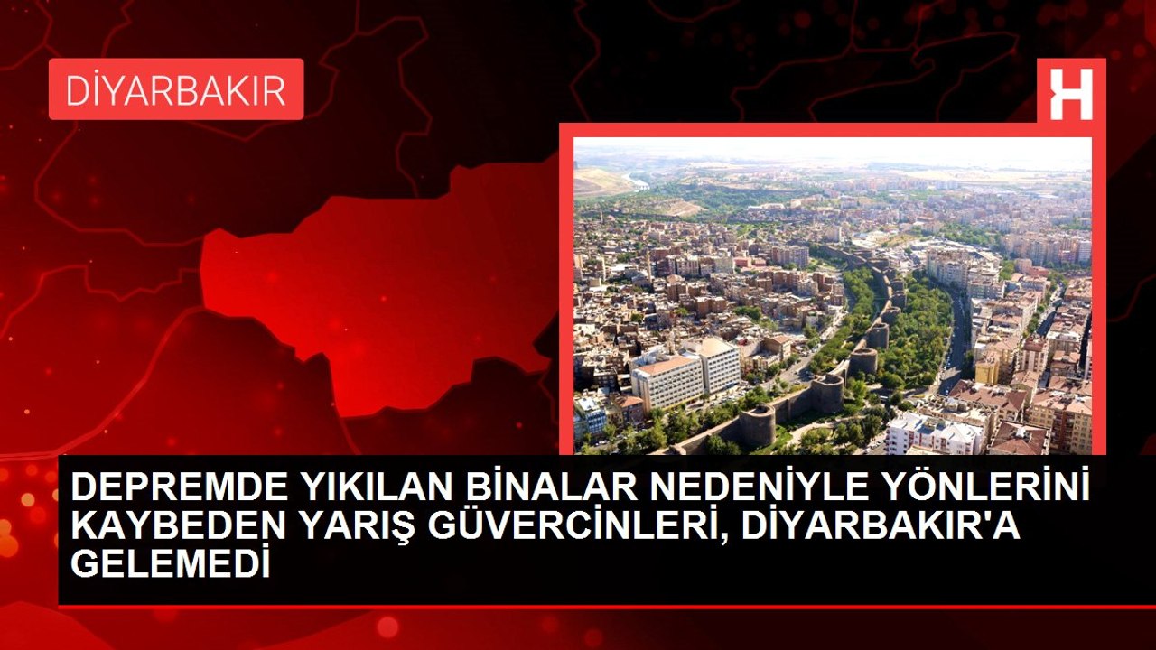 DEPREMDE YIKILAN BİNALAR NEDENİYLE YÖNLERİNİ KAYBEDEN YARIŞ GÜVERCİNLERİ, DİYARBAKIR'A GELEMEDİ