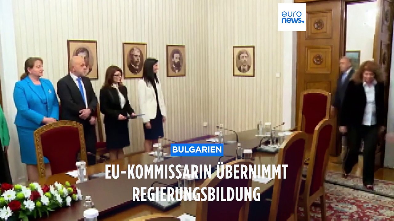 EU-Kommissarin Gabriel erhält Auftrag zur Regierungsbildung in Bulgarien