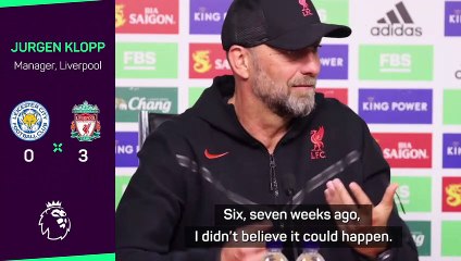 'I didn't believe it could happen' - Klopp on UEFA Champions League charge