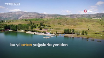 Çölleri aratmayan barajda şimdi kamelyalar bile su altında kaldı