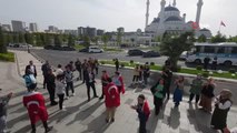 Başakşehir'in özel gençler davul zurnalı asker eğlencesi