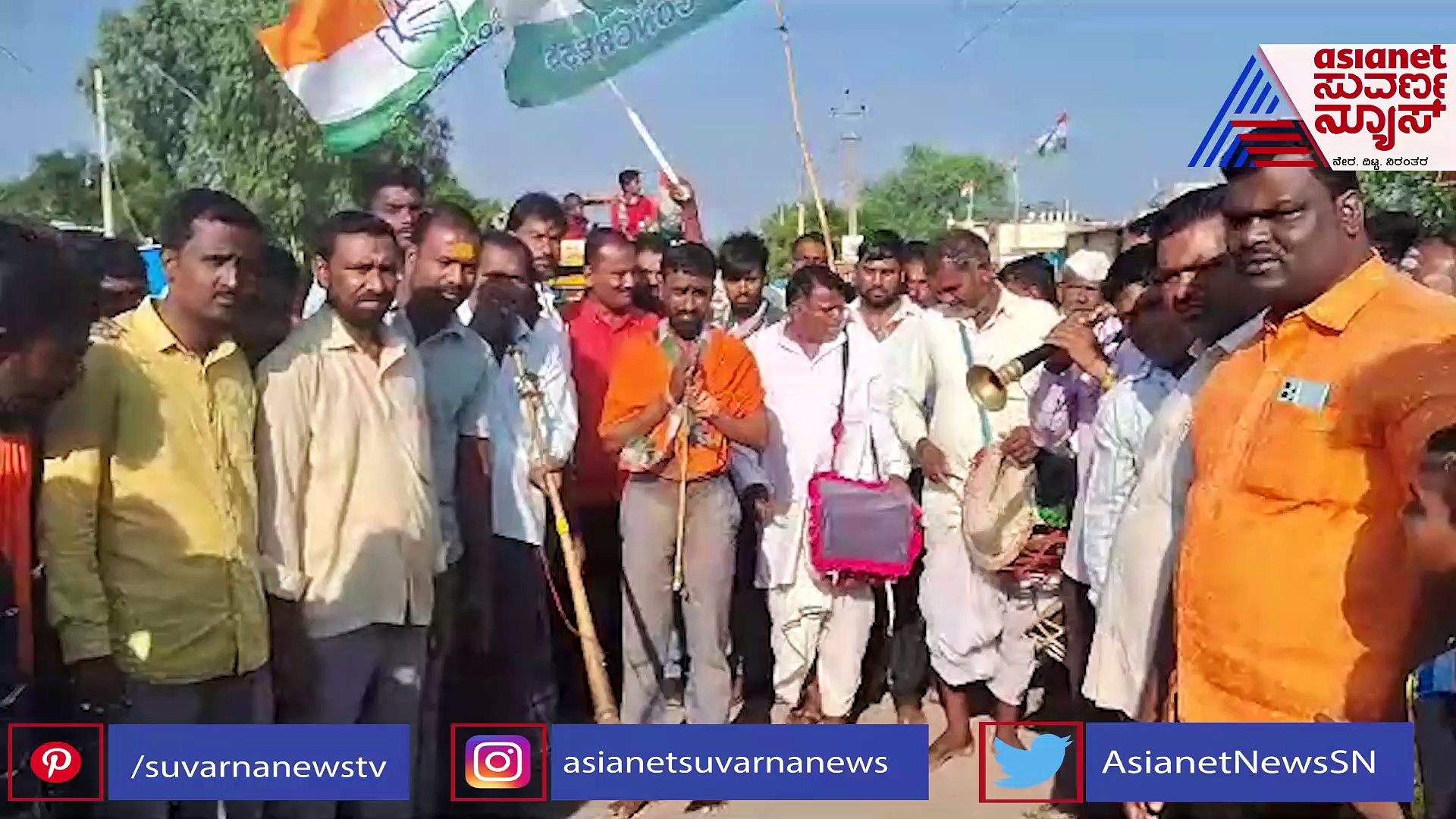 ಸಿದ್ದರಾಮಯ್ಯ ಸಿಎಂ ಆಗಲೆಂದು ಹಾರೈಕೆ:  ಕೈ ಕಾರ್ಯಕರ್ತನಿಂದ ದೀರ್ಘ ದಂಡ ನಮಸ್ಕಾರ !