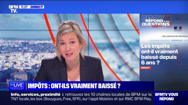 Les impôts ont-ils vraiment baissé depuis 6 ans? BFMTV répond à vos questions