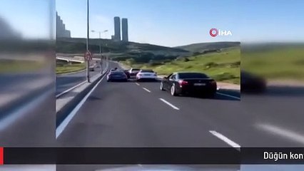 Düğün konvoyunda drift atan sürücülere ceza yağdı
