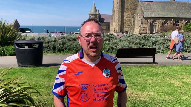 Anti-racism protest staged at Aberystwyth castle