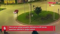 Dakikalarca drift attı...Bursa’daki trafik magandası kamerada