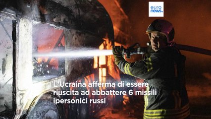 Tempesta di missili e droni su Kiev