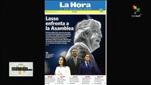 Enclave Mediática 16-05: Guillermo Lasso se enfrenta a la Asamblea Nacional de Ecuador
