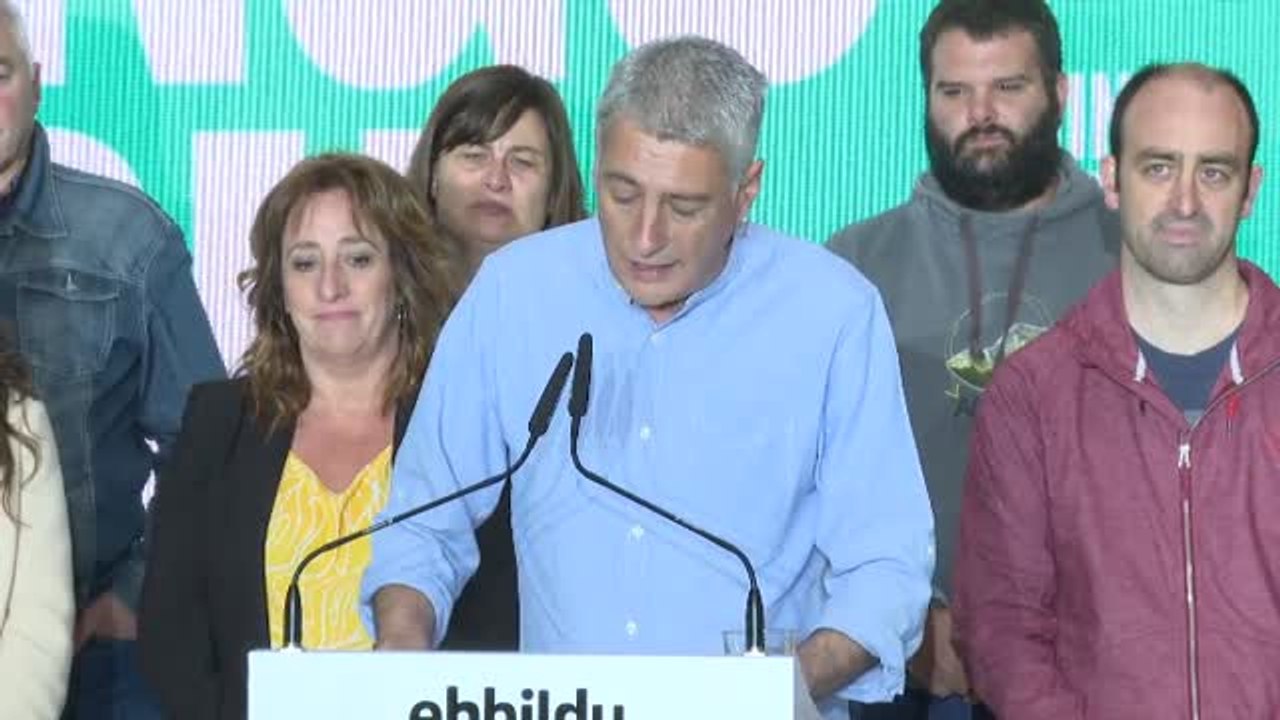 Oskar Matute (Bildu): "Una vez más quieren ilegalizarnos pero les pararemos con votos"