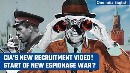 Download Video: CIA releases new recruitment video to lure Russians into spying for them | Oneindia News