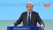 Gentiloni: Evitata recessione in Europa, economia continuer? a crescere anche se in modo contenuto