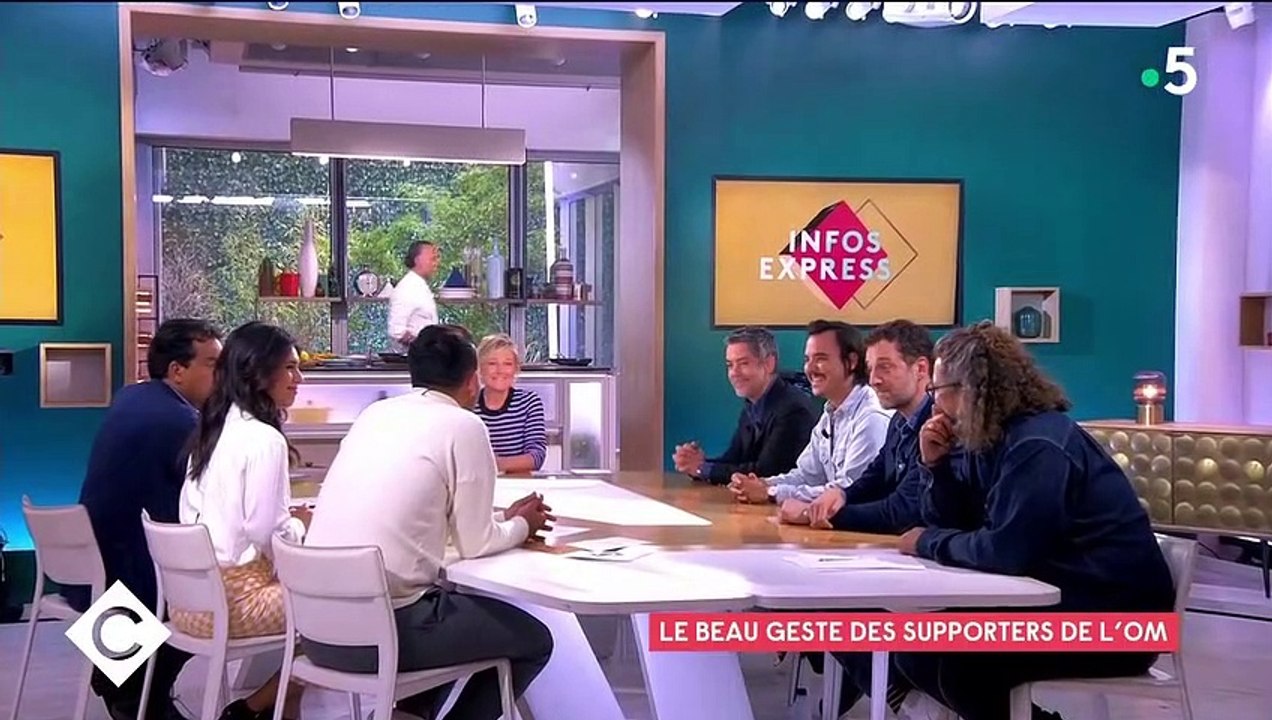 Manue Payet évoque son possible lien familial avec Dimitri Payet dans C à vous.