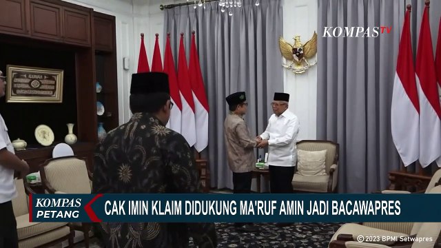 Didukung Maruf Amin, Akankah Cak Imin Maju Bacawapres pada Pilpres 2024?
