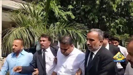 Exclusive Footage | Fawad Chaudhary ran to avoid re-arrest