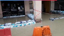 Video via Saffi a Bologna allagata: il Ravone ? di nuovo uscito