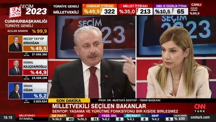 Mustafa Şentop: Bakanlar yemin ettiği zaman yasama görevine başlayacak