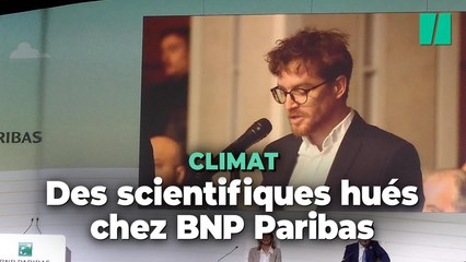 Huées à l'Assemblée Générale de la BNP Paribas
