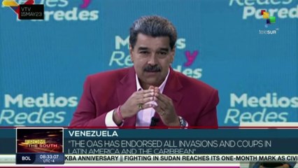 Venezuelan President Maduro Backs Mexico's Lopez Obrador on OAS Stance