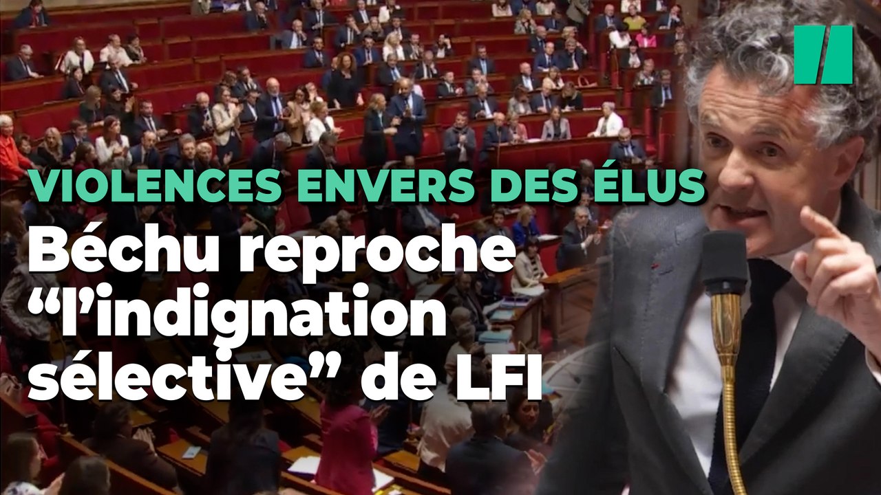 Béchu dénonce « l’indignation sélective » de LFI face aux violences envers les élus